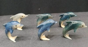 Hagen Renaker Delfin oder Schweinswal Figuren - 6er Set - Bild 1 von 5