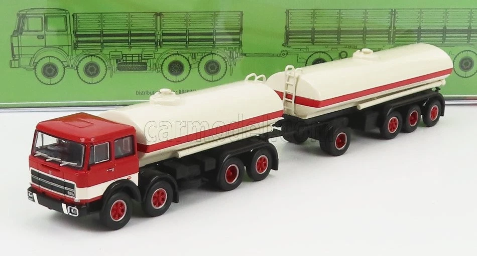 1/87 BREKINA PLAST - FIAT - 691 MILLEPIEDI TANKER TRUCK 1961 BRE58550 - Immagine 1 di 1