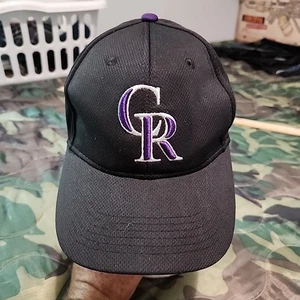 Colorado Rockies MLB Licensed Baseball Hat Cap Size "Youth" Black - Picture 1 of 6
