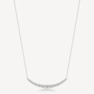 BROSWAY FANCY COLLANA DA DONNA CON ZIRCONI IN ARGENTO 925 FIW149 INFINITE WHITE - Immagine 1 di 4