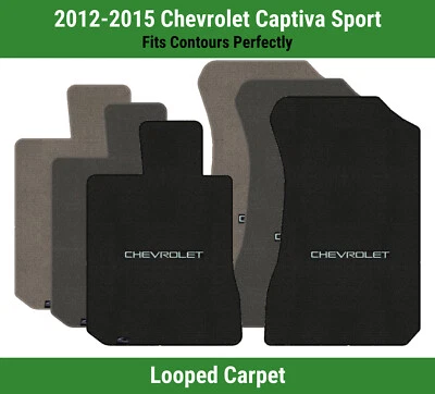 Lloyd Loop 前垫适用于 '12 - 15 Captiva Sport 带雪佛兰银色黑色 — 第 1/4 张图片