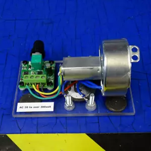 Gleichstrommotor zu Permanentmagnet Synchrongenerator - Bild 1 von 3