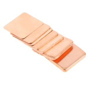 10pcs Thermal Pads 15x15mm Copper GPU Thermal Pads Copper Shim Heatsink LT WN - Afbeelding 1 van 15