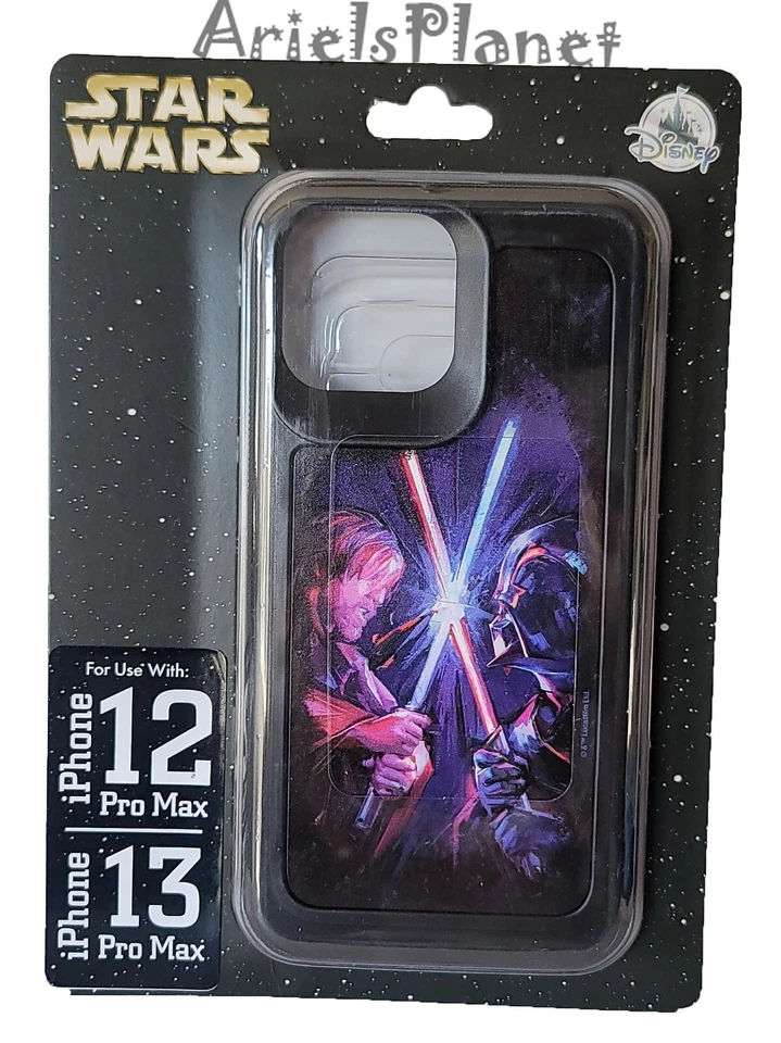 Disney Parks Star Wars Obi Wan Darth Vader iPhone 12 Pro Max 13 Pro Max Cover - Image 1 of 1