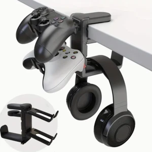 3-in-1pc Gaming Headset & Controller Stand - Desk Organiser for Xbox, PS5 - Picture 1 of 4