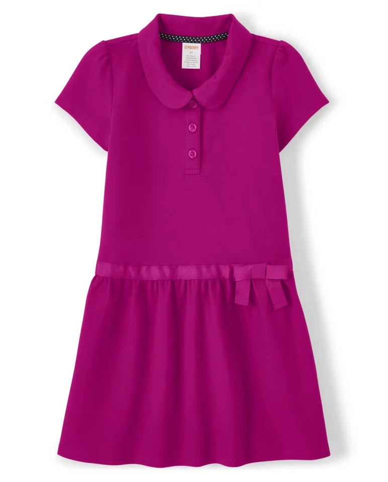 Vestido Polo GYMBOREE - Magenta - Nuevo con Etiquetas Niñas 12 Foto 1 de 1