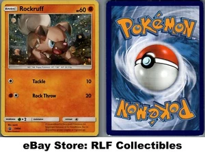 2017 Pokemon, Sun & Moon Promos, #SM06 Rockruff, Black Star Promo (c) - Picture 1 of 1