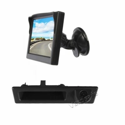 Suction Cup Rear View Monitor Reversing Camera For BMW F10 F11 F15 F22 F23 F25 - Image 1 of 4