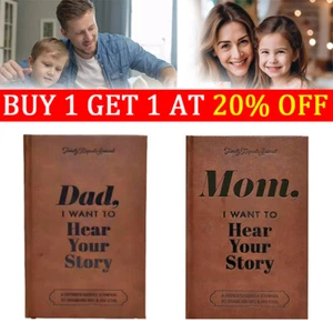 Tell Me Your Life Story, Mum/Dad+: A Guided Journal and Memory Keepsake GIFT - Picture 1 of 6