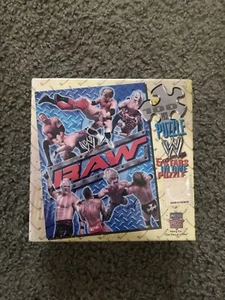 2005 WWE Raw 100 Piece Puzzle 5 Stars In One Puzzle! By Master Pieces 11.5"×15" - Picture 1 of 6