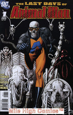 LAST DAYS OF ANIMAL MAN (2009 Series) #1 Very Good Comics Book
