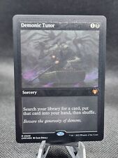 MTG - [FOIL ETCHED] Demonic Tutor - Commander Masters