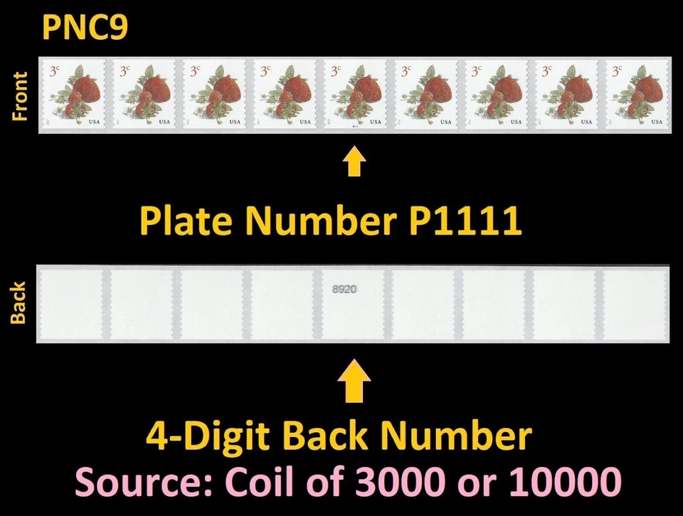 US #5201 MNH PNC11 2017 Strawberry Fruits Definitive Coil [P1111][From 782315] - Image 1 of 1