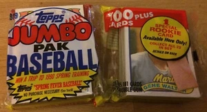 1989 Topps Jumbo Pack Roberto Alomar Rookie; Gene Walter Jack Howell Paul Gibson - Picture 1 of 2