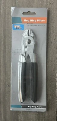 Alicates para tapicería - Alicates de anillo de cerdo King Tool KA-7804BK Foto 1 de 2