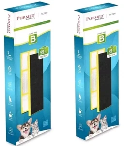 2 Pack Purmed FLT4825 TRUE HEPA GENUINE Replacement Filter Sz B for AC4300 - Picture 1 of 3