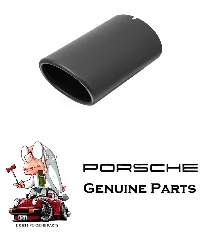 Tapicería genuina PORSCHE 944 para tubo de escape NEGRO 477253192D 477 253 192 D Foto 1 de 1