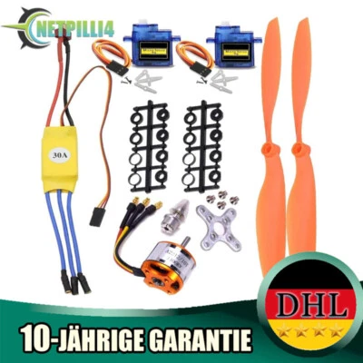 RC A2212 1400KV Bürstenloser Motor Outrunner 30A Brushless ESC Micro Servo SG90 - Bild 1 von 4