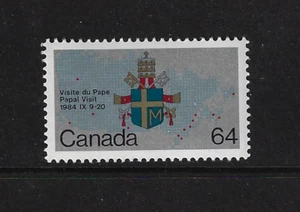 Canada #1031 1984 "Papal Visit" MNH - Picture 1 of 2
