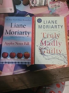Liane Moriarty Truly Madly Guilty & Apples Never Fall - Picture 1 of 2