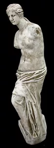 Estatua griega romana griega de 19" Venus de Milo Afrodita Melos LOUVRE - Imagen 1 de 9
