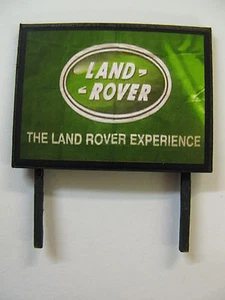 Land Rover - La experiencia Land Rover - Valla publicitaria de modelismo ferroviario - N y OO - Imagen 1 de 1