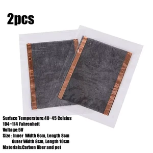  Riscaldatore per Vestiti USB Con 3 Marce Temperatura Regolabile Foglio Riscalda - Foto 1 di 32