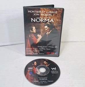 Bellini - Norma DVD Patane Caballe Vickers Veasey Théâtre Antique d’Orange - Foto 1 di 2