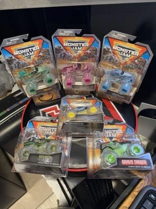 Monster Jam Complete set of Ghost Crew Chase Trucks 2024 - Picture 1 of 1