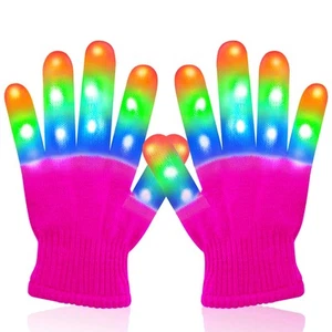 Gifts for Girls Age 4 5 6 7 8 9 10 Led Finger Gloves Toys for 3-8 Year Old Ki... - Picture 1 of 7