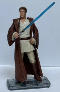 Star Wars Episode 1 Obi-Wan Kenobi Naboo 3.75 Action Figure 1999 Hasbro Complete - Picture 1 of 3