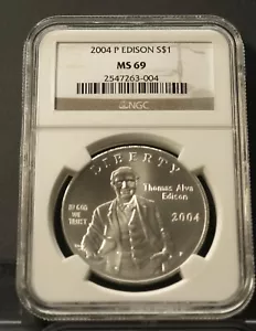 2004. P. EDISON MS 69 NGC - Picture 1 of 1