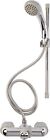 Croydex Bar Mixer Shower Set With 1500Mm Flexi Tube Hose One Function