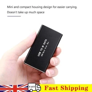Mobile Hard Disk Box mSATA to Type-C 3.1 HD External HDD Enclosure for Laptop - Afbeelding 1 van 12