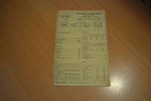 Fiche technique l'Expert automobile Renault 9 TL & GTL & TLE & GTS & TSE 1982 - Imagen 1 de 1