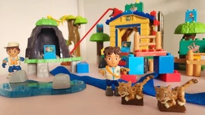 Mega Blocks Go Diego Go Animal rescue Center 3005 +Part Of 3025 Duplo Compatible - Picture 1 of 16