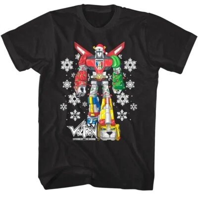 Camiseta Voltron Lionforce Copos de Nieve Para Hombre Navidad Navidad Defensor Legendario Foto 1 de 3
