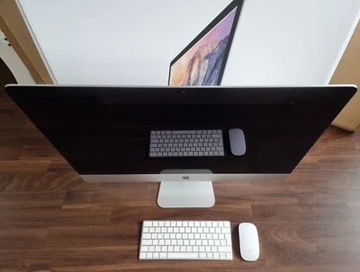 iMac 27” 2014 5K i5 3.5GHz, 32GB RAM, M290X 2GB 500GB SSD Magic keyboard & mouse - Image 1 of 4