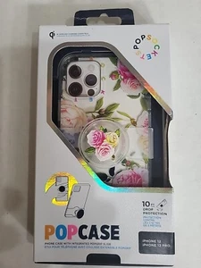 PopSockets PopCase Apple iPhone 12/iPhone 12 Pro PopGrip Slide Case - Picture 1 of 2