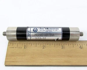 3-3/4" Lark Engineering HQ290-20-3AA Tubular Bandpass Filter SMA Female - Picture 1 of 3