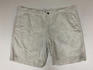 St. Johns Bay Mens Chino Shorts 42 striped straight - Picture 1 of 11