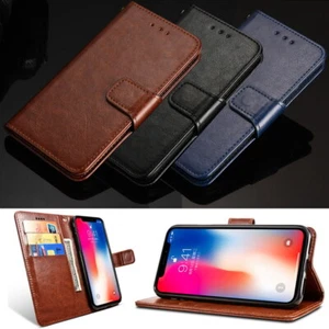 Genuine Leather Case For Xiaomi 5 6 8 9 10 11 12 13 14 15 Protective Phone Cover - Picture 1 of 14