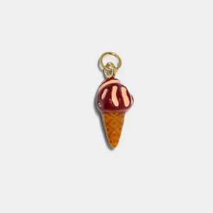 Coach Retro Ice Cream Cone Charm NEW With Tags - Picture 1 of 5