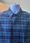 J. Crew Men’s Midweight Flannel with Suede Elbow Patches Size Medium