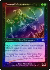 Doomed Necromancer FOIL Onslaught NM Black Rare MAGIC GATHERING CARD ABUGames