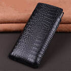 Luxury Genuine Cowide Leather Crocodile Case for Huawei Mate X5 Business Cover
