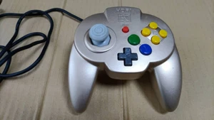 Hori Pad Mini Nintendo 64 N64 Gold Color Controler Only Used Tested Working - Picture 1 of 7