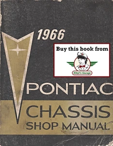 1966 Pontiac Grand Prix Bonneville Catalina Star Chief Chassis Shop Manual - Picture 1 of 2