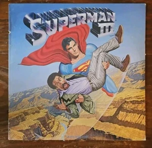 Superman III Soundtrack Vinyl LP  SEALED Warner Bros 23879-1 Cutout VTG  - Picture 1 of 4