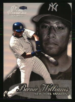 Bernie Williams 1999 Flair Showcase Row 3 #57  Baseball Card - Image 1 of 2
